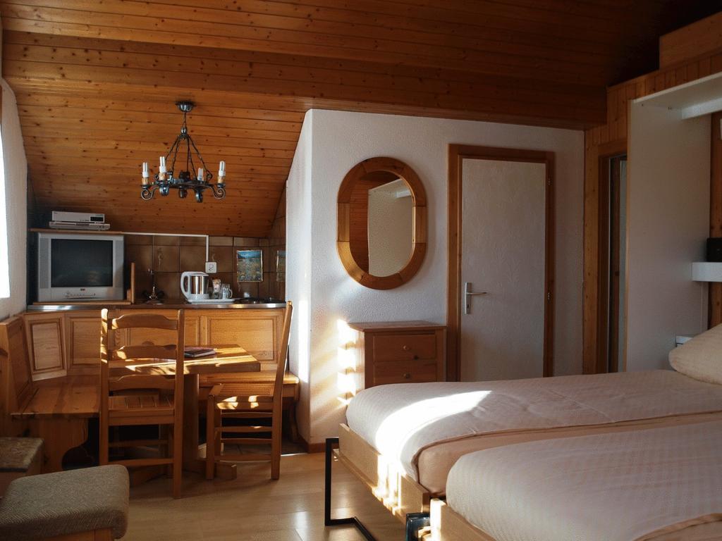 Au Bel Air Hotel Leysin Phòng bức ảnh